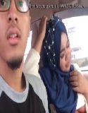 Nonton Hijab Sangek didalam Mobil