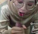 Disepong guru cantik sampe crot dimulut