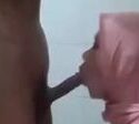 Hijab Pink Sepong Kontol Panjang